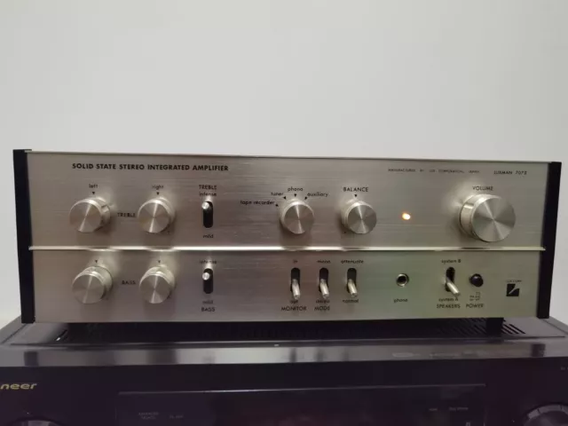 Vintage Luxman Sq 707 amplificateur / amplifier