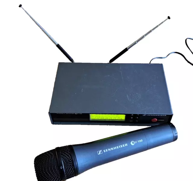 Sennheiser Funk Set Handmikrofon SKM100  und Empfänger  EW100 +original Netzteil