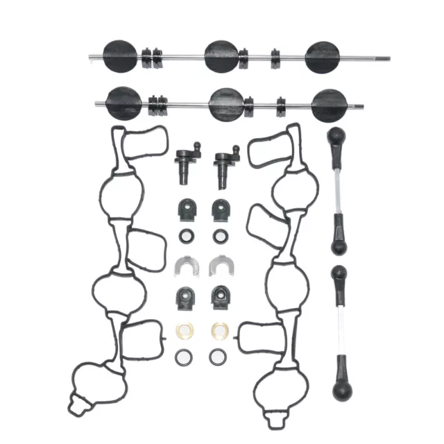 INTAKE MANIFOLD SWIRL FLAPS KIT New For Audi VW 2.7 3.0 TDI 059129711 059129712 2