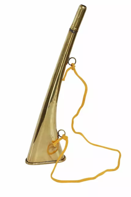 Hörrohr Hörmaschine 27cm Antik-Stil Stethoskop Hörgerät Tröte Signalhorn (a)