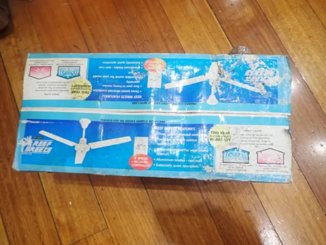 Reef Breeze Ceiling Fan With Controller New In Box 2