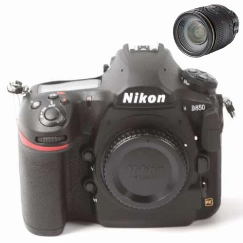 Nikon D850 Appareil Photo Reflex + Objectif AF-S Nikkor 24-120mm f/4G ED VR Neuf