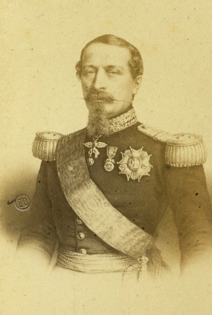 Photo Ancienne CDV Marie Antoinette Par Desmaisons, Paris 1865