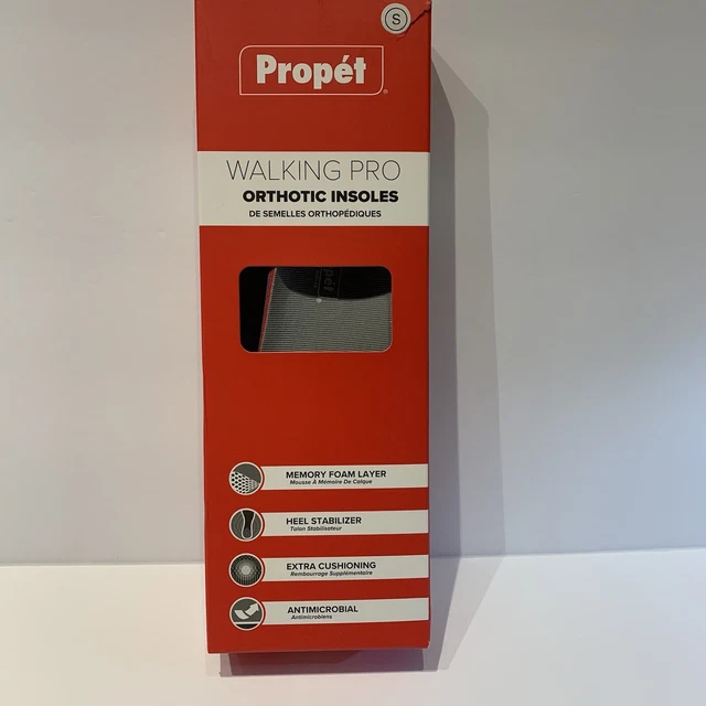 Proper Walking Pro Orthotic Shoe Insoles New Sm 4-6 Mens / 5.5-7.5  Women’s