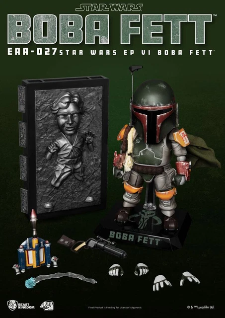 EAA-027 Star Wars Episodio VI Egg Attack Boba Fett Action figure 16 cm