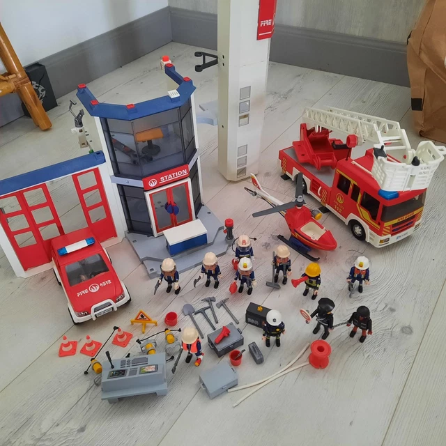 Playmobil 5366 City Action - Unité de pompiers - Comparer avec