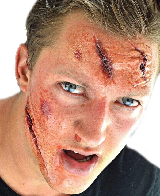 Woochie 3D FX Kit - Professional Quality Halloween Costume Makeup - Injury