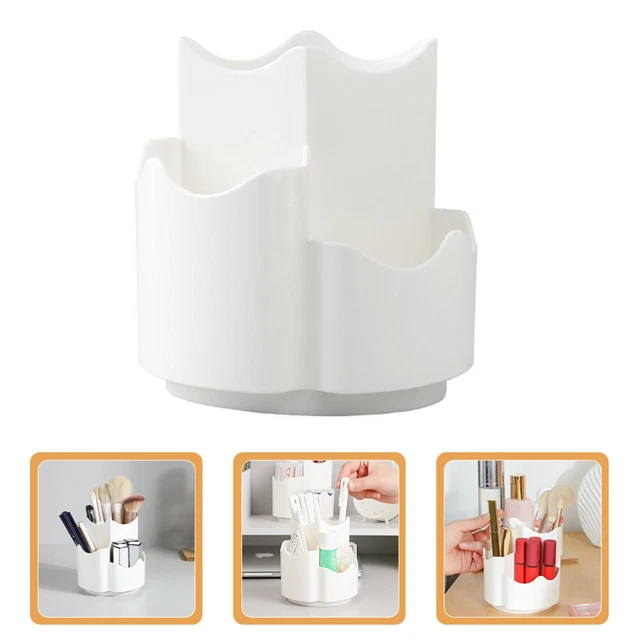 2 Pcs Porte-crayon Rotatif Contenants Cosmétiques Porte-plume