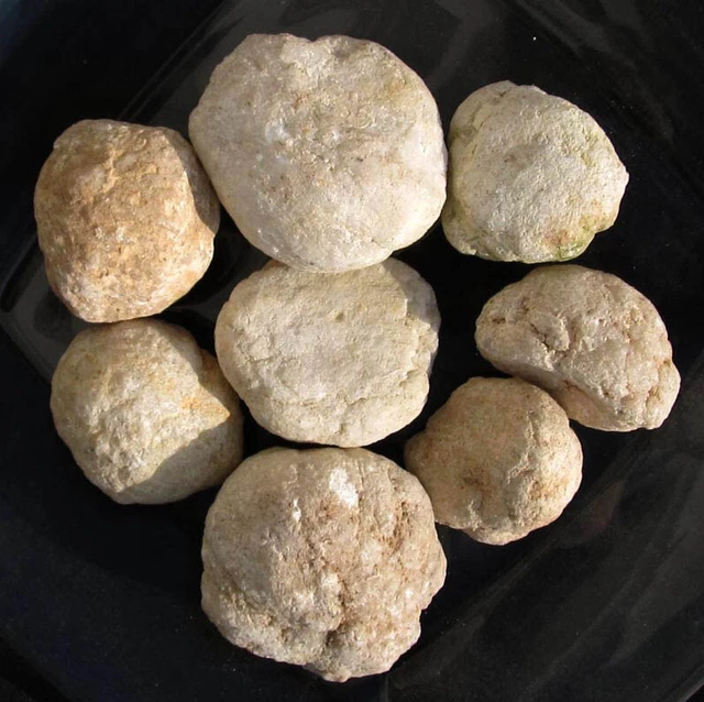 1 kg Quarzgeoden geschlossen, Geoden knacken, Glücksgeoden