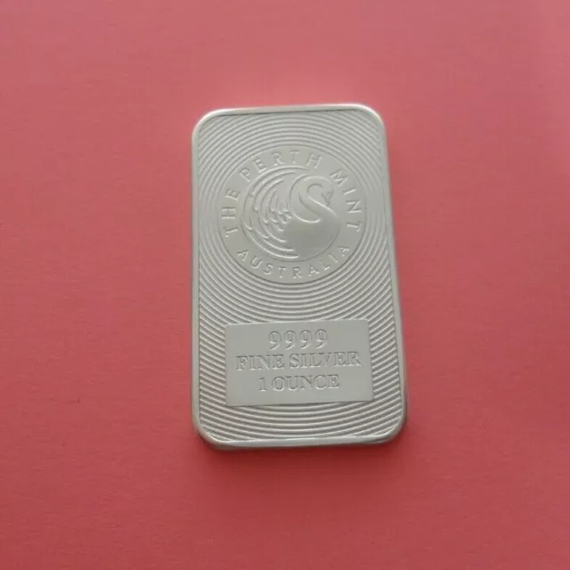 1oz Perth Mint Minted 9999 Silver Bar (Bulk Discounts)