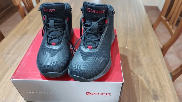 Eleveit Town Wp Black Donna 38 Us 6 Scarpa Moto Sneakers Trekking