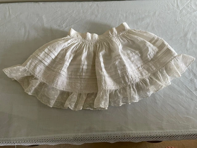 Gonna antica sottoveste vittoriana per bambini. Spedizione gratuita.