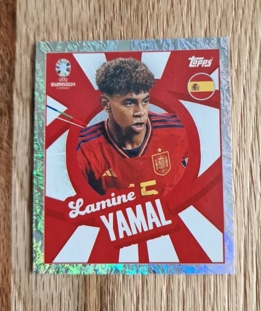 PANINI UEFA EURO EM 2024 Sticker No. ESP PTW Lamine Yamal Spain Spain