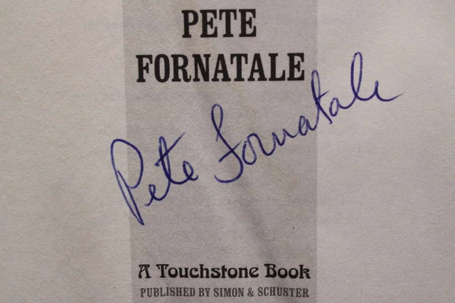 Pete Fornatale Signed Back To The Garden Woodstock Hardcover Book ZJ5647