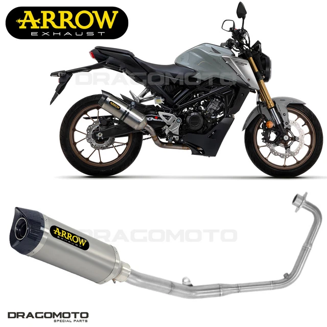 HONDA CB 125 R 2021-2022 Complete System ARROW THUNDER Titanium DC £546 ...