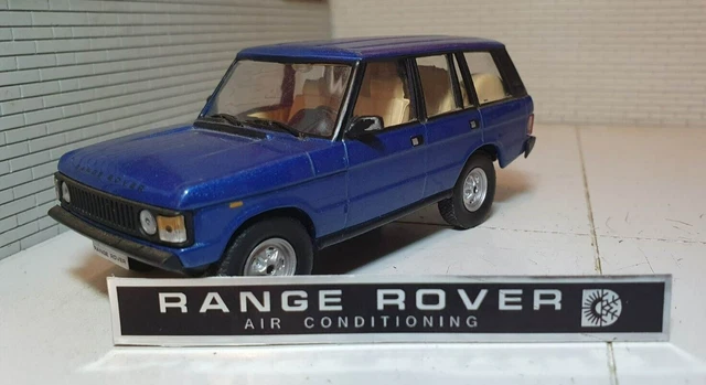 RANGE ROVER CLASSIC V8 Suffix G 1979-86 Air Conditioning Dash Sticker ...