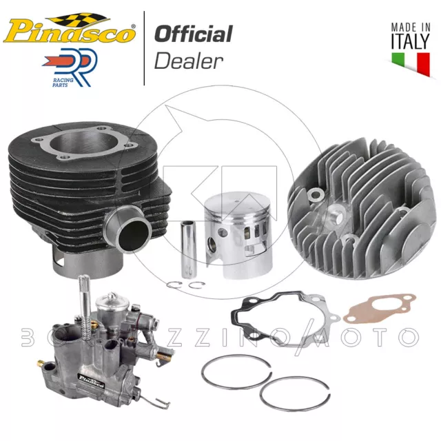 GRUPPO TERMICO DR 177 cc + CARBURATORE RACING SI 22 ER VESPA PX ARCOBALENO 150