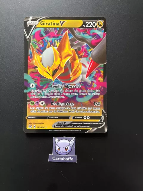 Pokemon 130/196 Giratina V Ultra Rare EB11 Epee et Bouclier 11