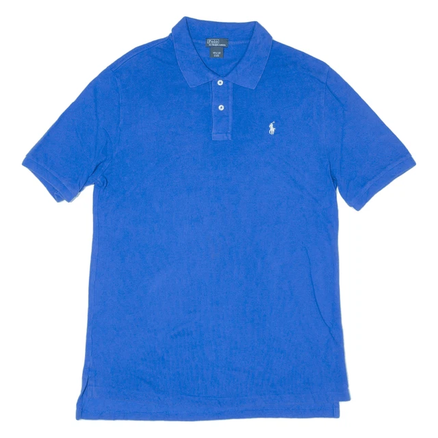 POLO RALPH LAUREN polo blu manica corta uomo L