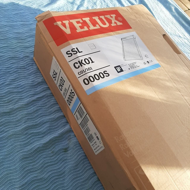 VELUX SSL CK01 - volet roulant à énergie solaire