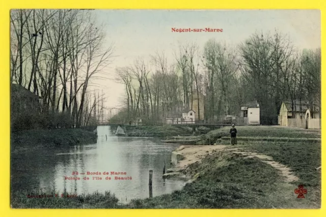 cpa FRANCE Collection Fleury 94 - NOGENT sur MARNE Pointe de l'Ile de Beauté