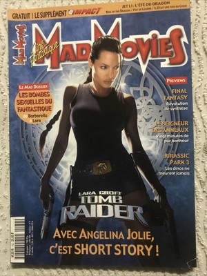 SEIGNEUR DES ANNEAUX FINAL FANTASY JURASSIC 3 MAD MOVIES N°132 TOM RAIDER 