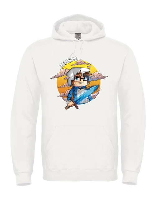 Felpa con cappuccio di KENDAL youtuber bambino bambina unisex regalo