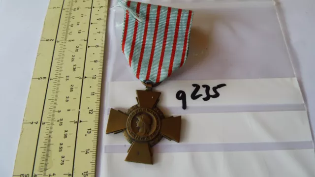 Orden Frankreich Croix du Combattant Original (q235)