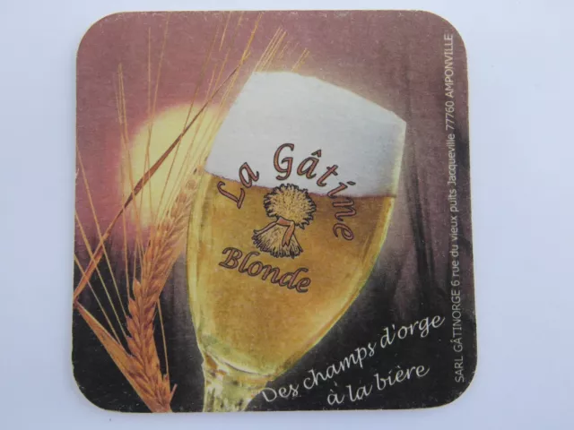 Bière Dessous Tapis ~ ~ Brassière Des Champs La Gatine Blond Collemiers, France