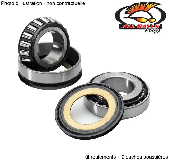 Kit Roulements De Colonne De Direction Pour Honda GL1000 Gold Wing 1975-1976 - Pièce De Rechange Neuve Générique