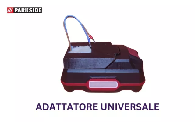 Adattatore universale Parkside X-20 Team LIDL BATTERIA 20v   Saldo