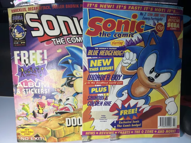  Sonic the Comic #84 FN ; Fleetway Quality comic book