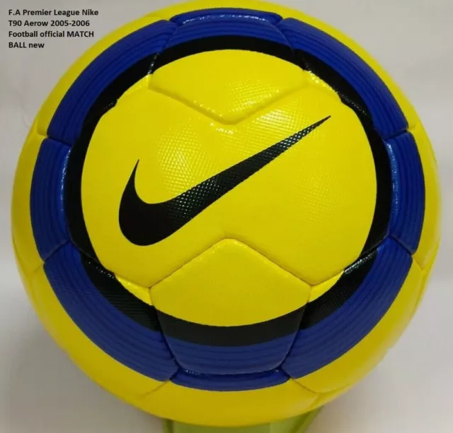 FA Premier League Nike T90 Aerow 2005-2006 Ballon de MATCH officiel de football