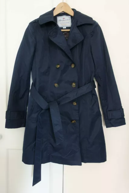 HARVEY AND JONES womens trench coat Elsie dark blue 24.99