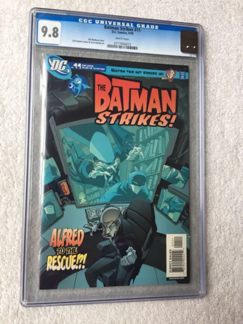 The Batman Strikes, Issue #11, DC Comics, September 2005, CGC 9.8, White Pages