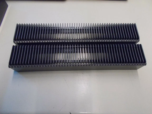 Universal-Diamagazine, 2 Stück, für  je 50 KB-Dias, #X-7-1