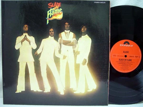 SLADE - SLADE in Flame LP (RARE German Import on POLYDOR) $44.99 - PicClick