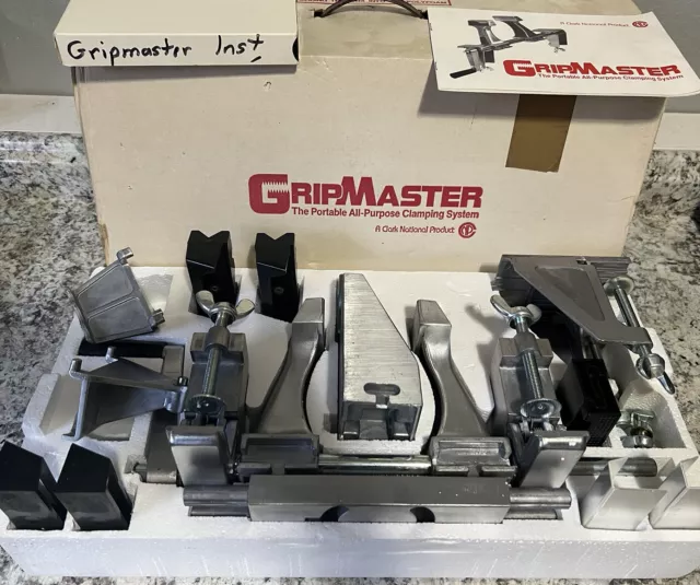 GRIPMASTER The Portable All-Purpose Clamping System "New In Box" Ships Fast USA