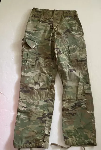 US Military Issue Army OCP Camouflage Combat Pants Trousers Size 33x31