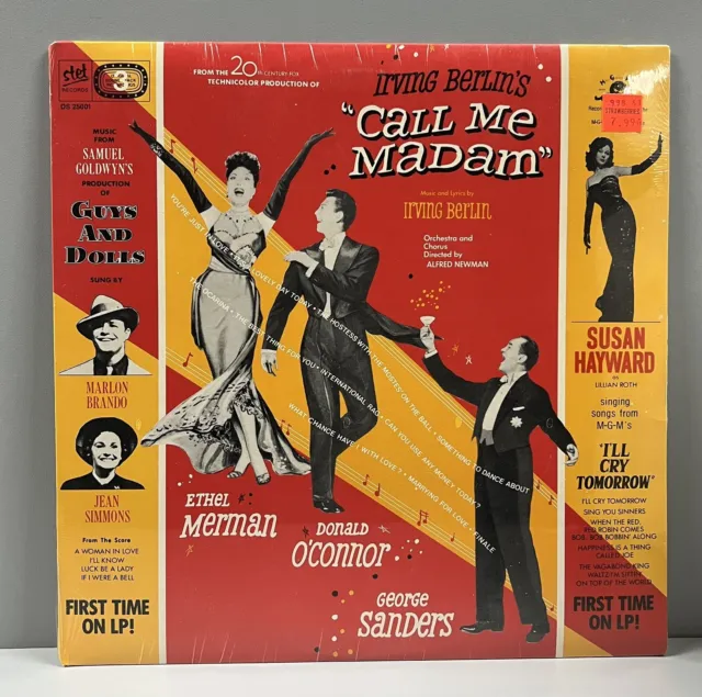 Call Me Madam Movie Soundtrack Vinyl LP SEALED 1981 Ethel Merman DS 25001