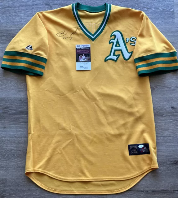 BARRY ZITO Signed Majestic Cooperstown Collection Jersey JSA Coa Auto