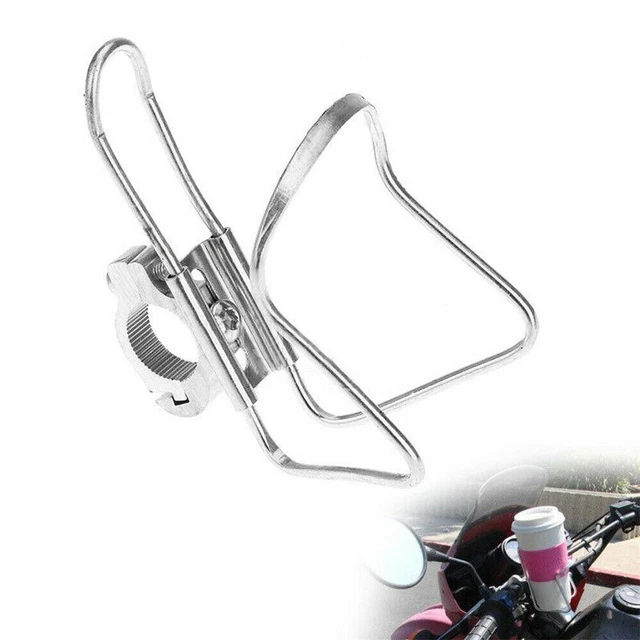 Porte-gobelet En Alliage Aluminium Pour Guidon 25 Mm – Compatible Vélo, Scooter Xiaomi M365 – Noir, Fixation Solide - 8