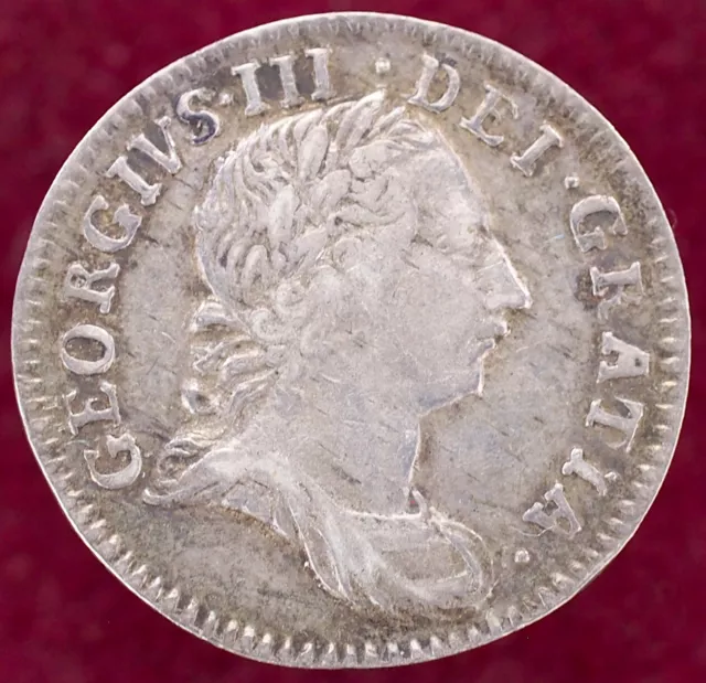 GB Threepence 1762 (J0303)