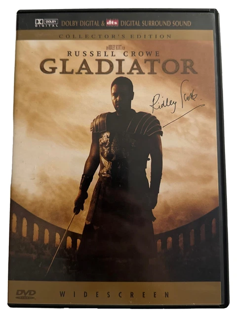 GLADIATOR DVD ACTIONFILM Antike Russell Crowe Ridley Scott Kriegsfilm ...