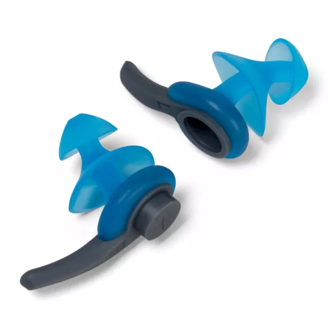 Neuf Speedo Biofuse Aquatique Bouchons D'Oreille + Étui de Rangement 2