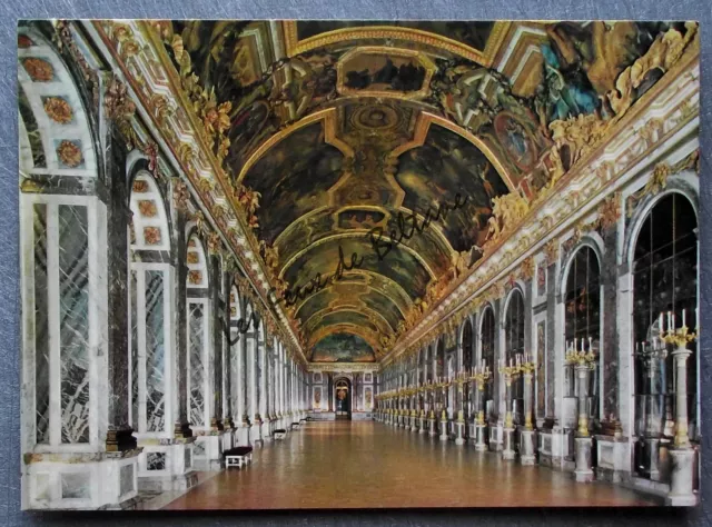 VERSAILLES GALERIE DES GLACES     postcard