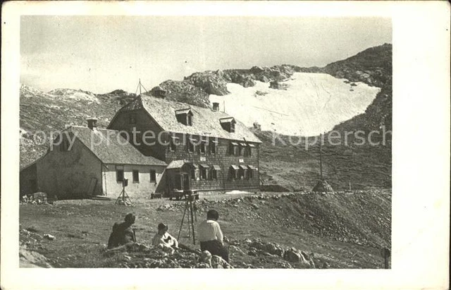 11835176 Seewiesen Schiestlhaus Schutzhuette am Hochschwab oesterreichischer Tou