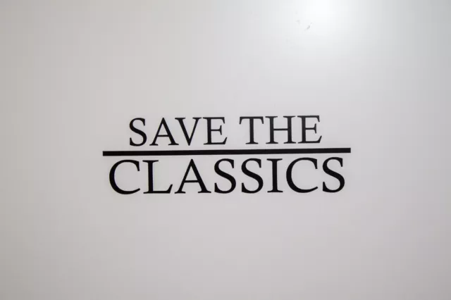 Save the Classics Aufkleber Oldtimler Auto Sticker 20cm