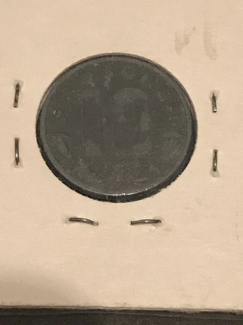 AUSTRIA 10 GROSCHEN 1948 Coin 🇦🇹 Austrian Post-WWII Era ZINC Really Nice!