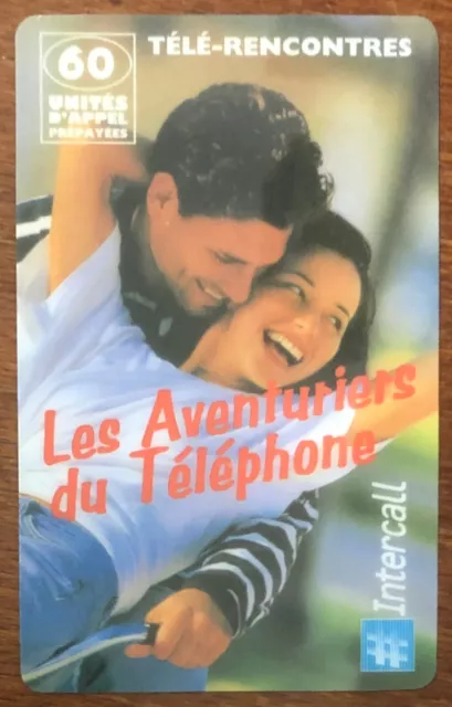 Télé-Rencontres Carte Intercall Prepayée Prepaid Telecarte Scheda Phone Card